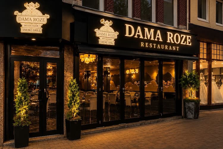 Dama Roze in Beverwijk